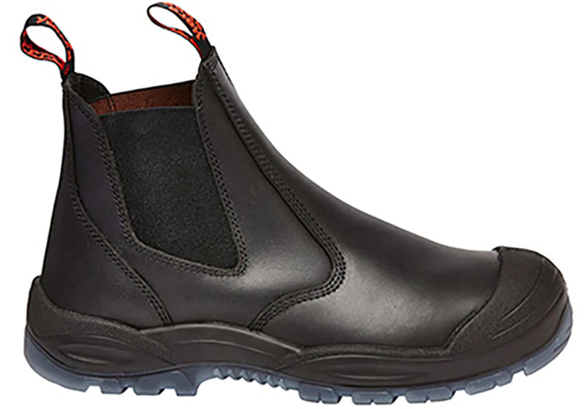 Hard Yakka Mens Utility Gusset Pull Up Safety Steel Toe Boots On-the-Go Wear Thick Lining