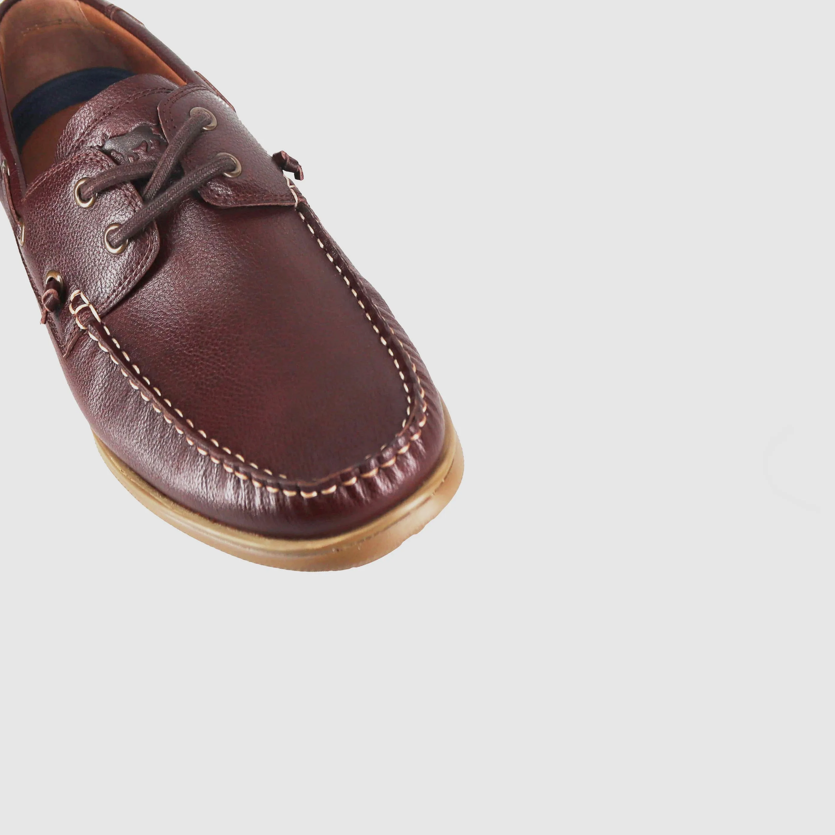 Exeter Boat Shoes Chocolate Stable Stride School Pace
