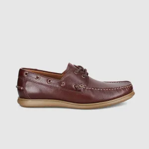 Exeter Boat Shoes Chocolate Outdoor Step