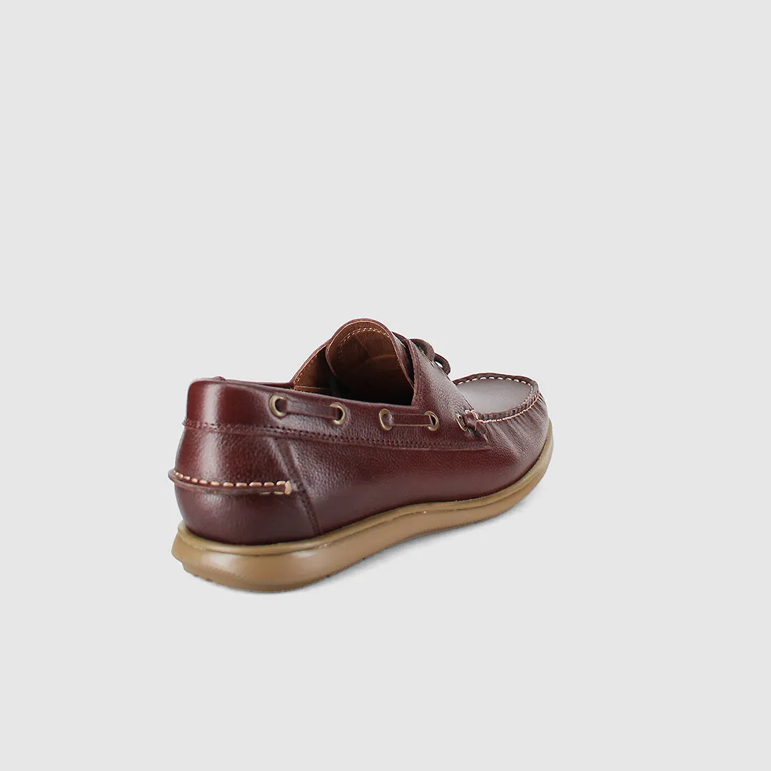 Team Jog Frost Step Exeter Boat Shoes Chocolate