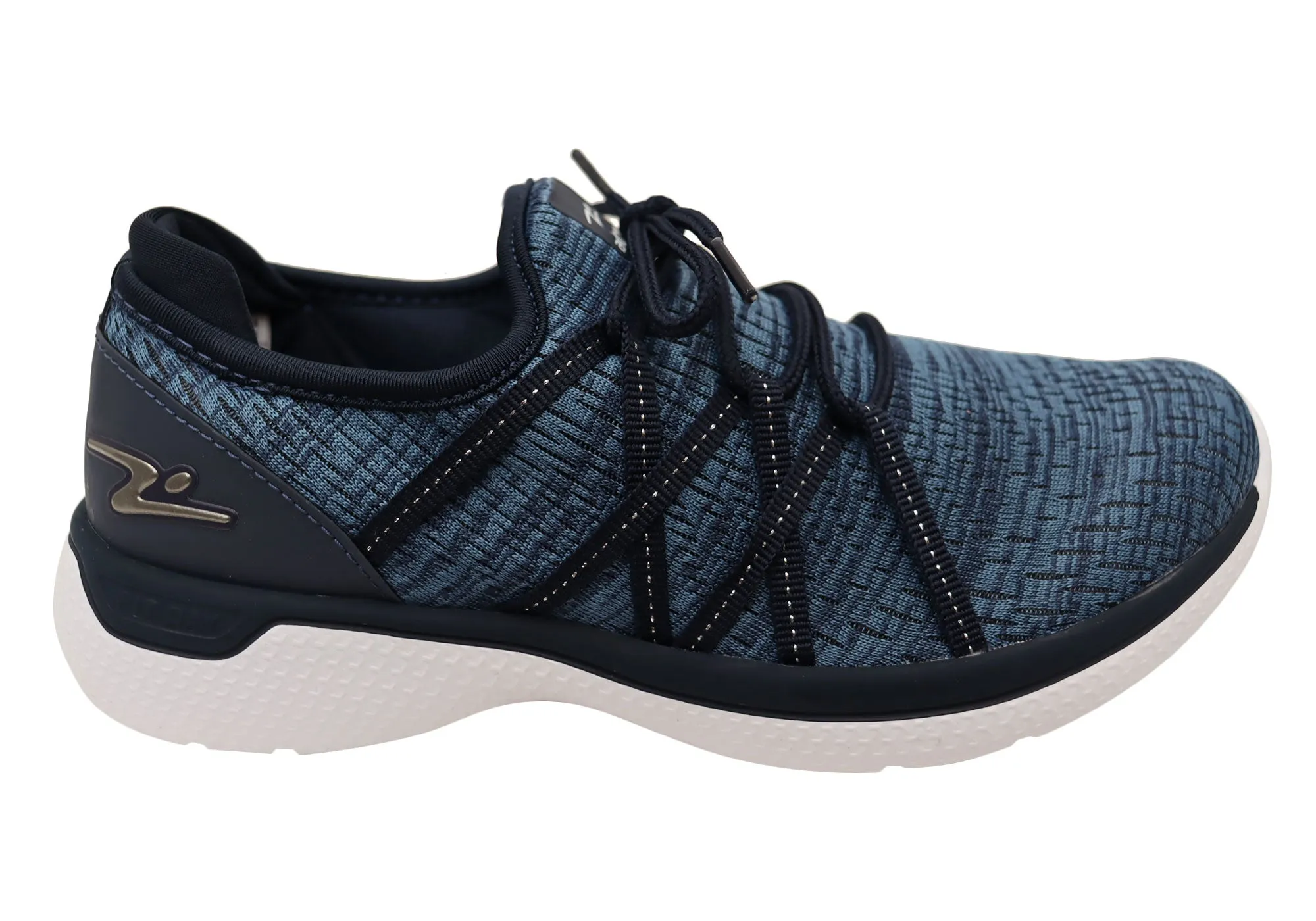 Adrun Lux Womens Comfortable Slip On Active Shoes Made In Brazil Daily Flow