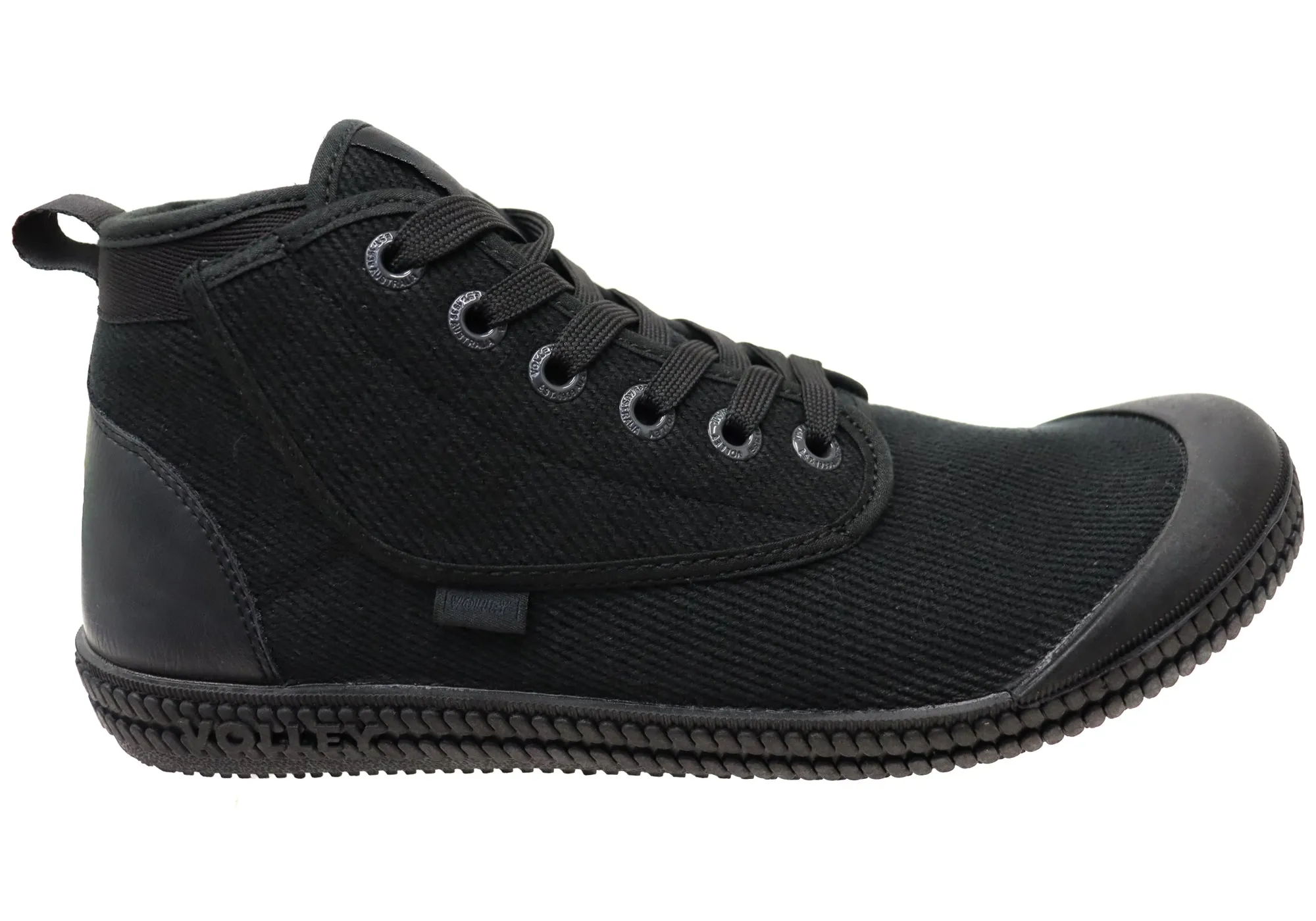 Volley Heritage High Unisex Comfortable Lace Up Fashion Boots Slim Line Cushion Collar