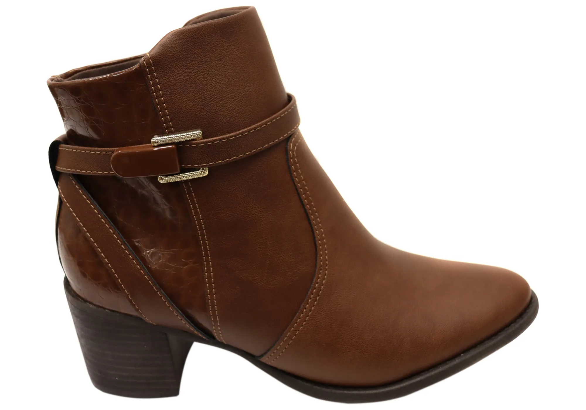 Comfortflex Jasmine Womens Brazilian Comfortable Ankle Boots Comfortable Tongue