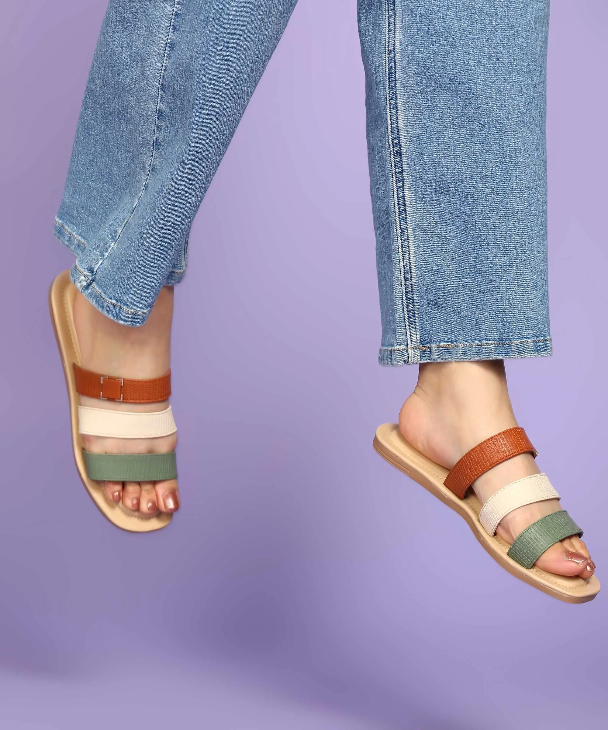 Hot Weather Paragon K6019L Women Sandals | Casual & Formal Sandals | Stylish, Comfortable & Durable | For Daily & Occasion Wear