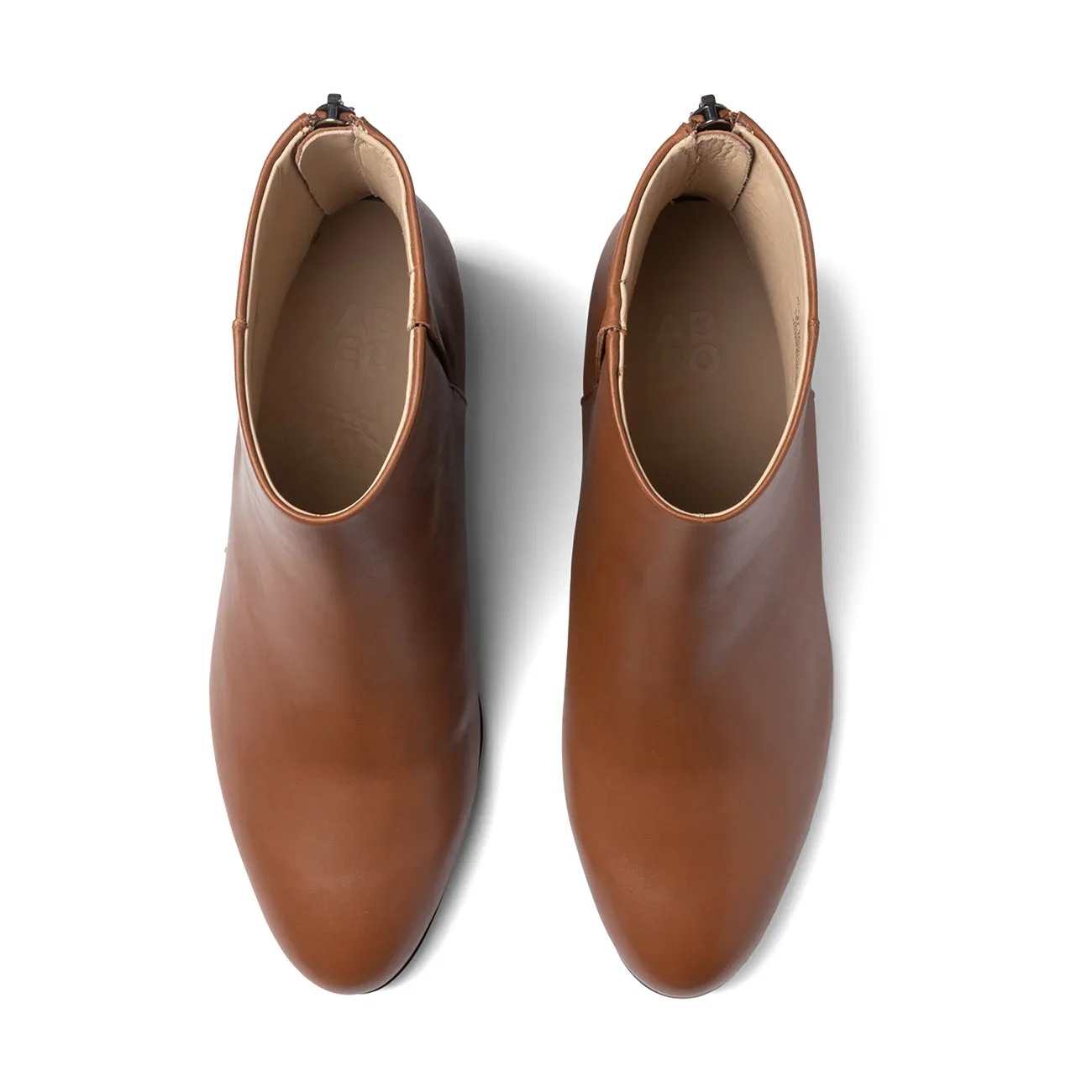 Plaza Back Zip Impact Resistant Leather Comfort