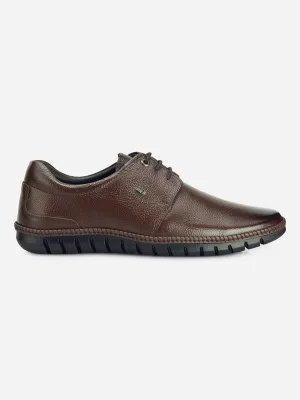 Trendy Style Cool Pace Men's Brown Comfort Fit Semi Formal Lace Up (ID2072L)