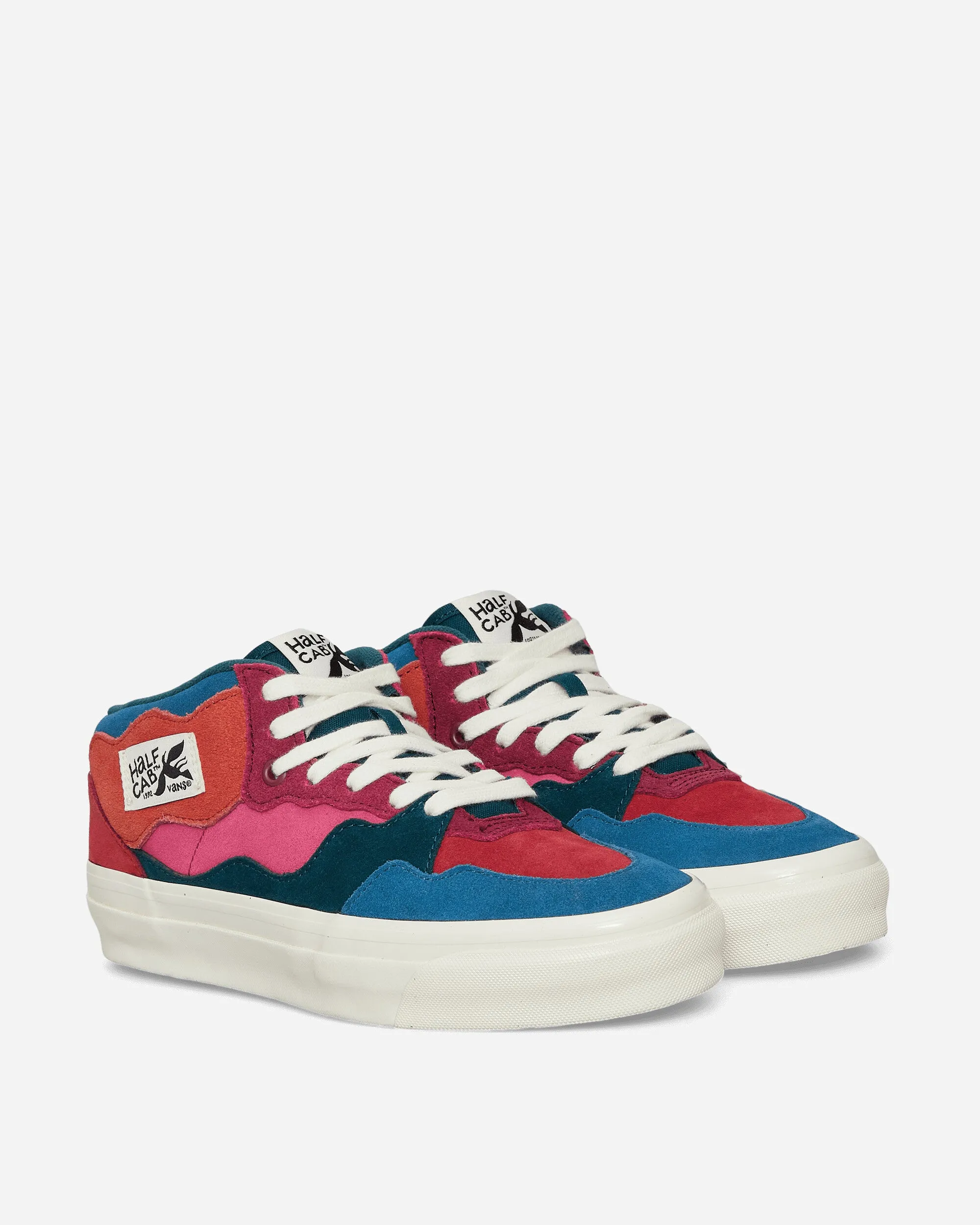 Parra Half Cab Suede Sneakers Multicolor Wind Chill Peak Step