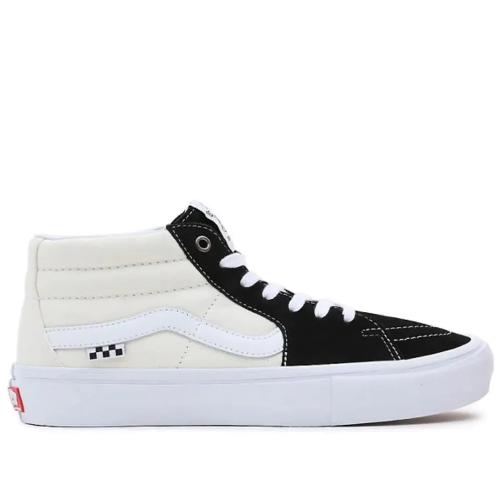 Vans Skate Grosso Mid - Marshmallow/Black Kids Fun