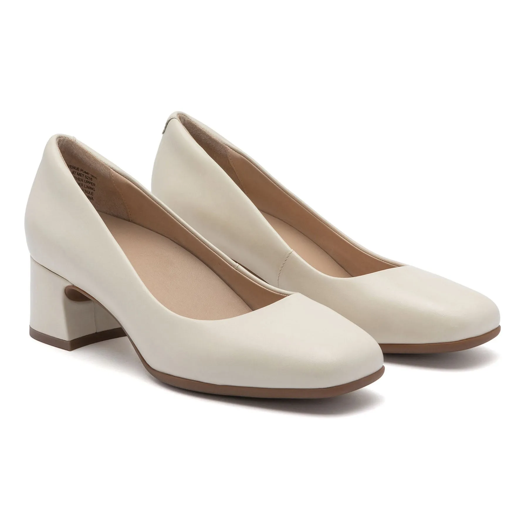 Avenue Pump Metatarsal Contrast Stitch Refined Style