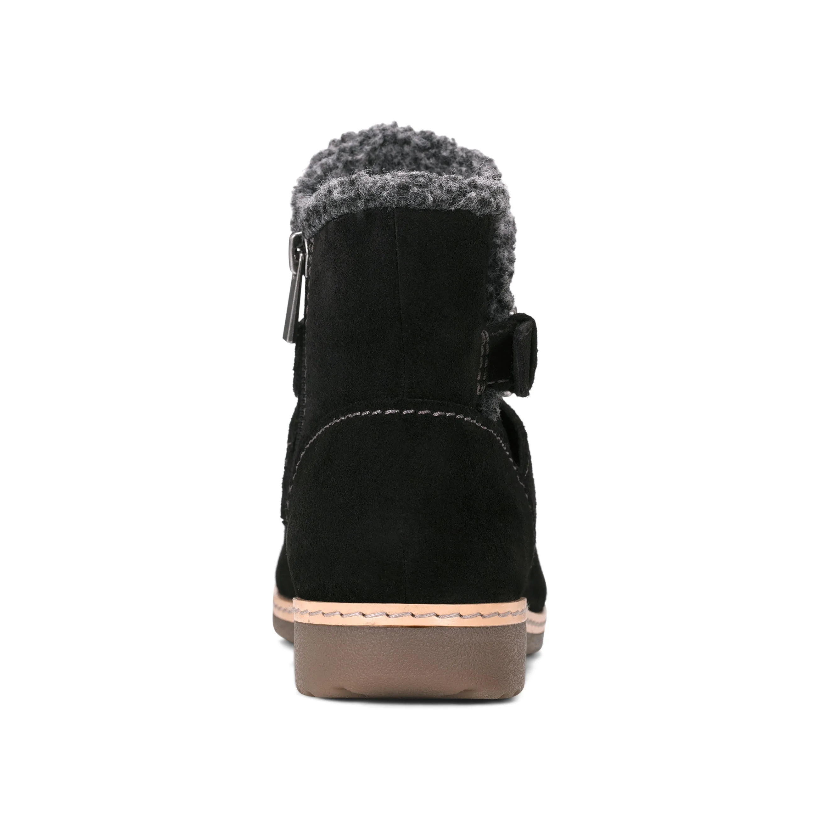 Silk Feel Hutton Water Repellent Round Toe Casual Booties