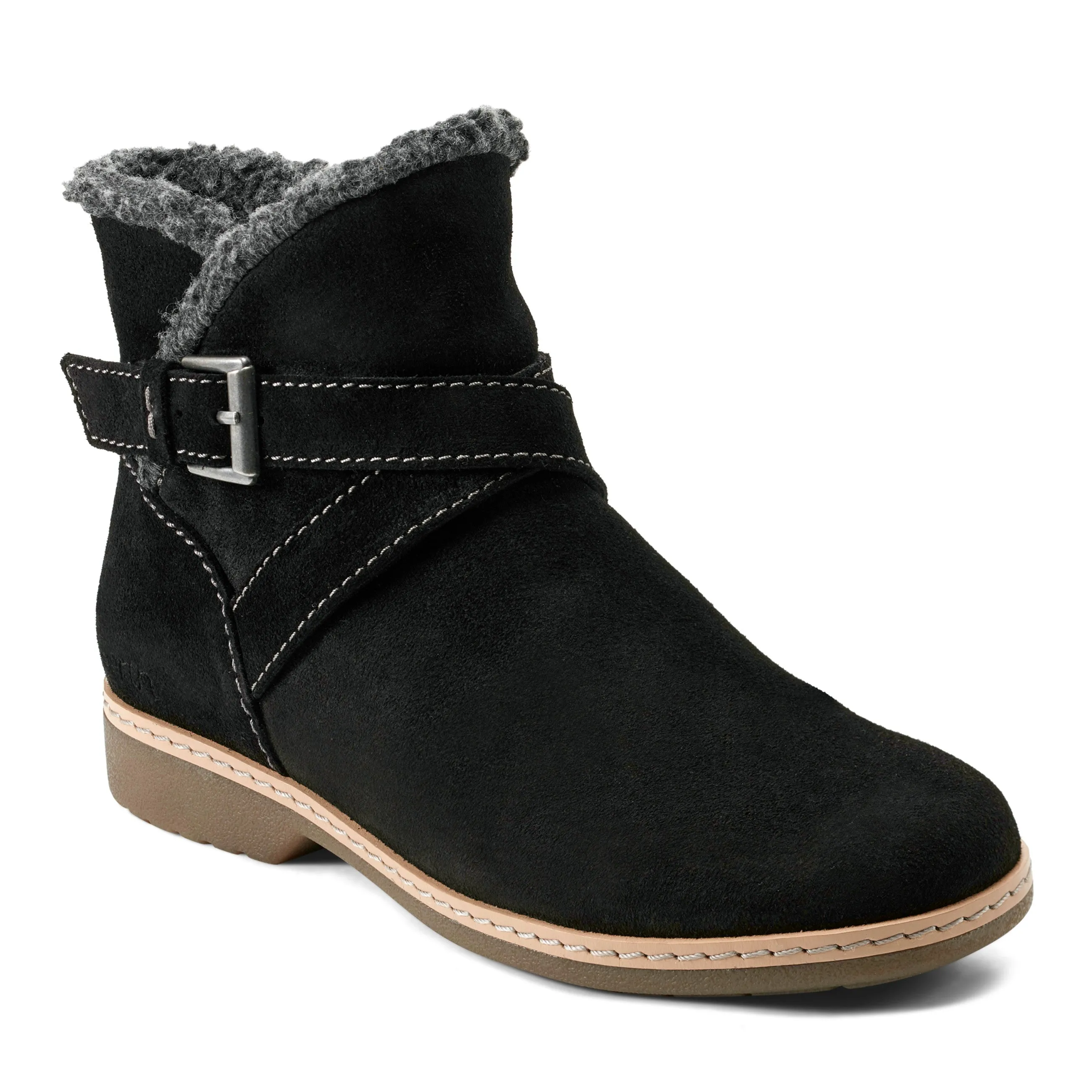 Hutton Water Repellent Round Toe Casual Booties Moon Tone Beach Fun