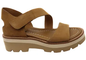 Market Walk Removable Footbed Sofft Pru Womens Leather Sandals With Cushioned Comfort Footbed