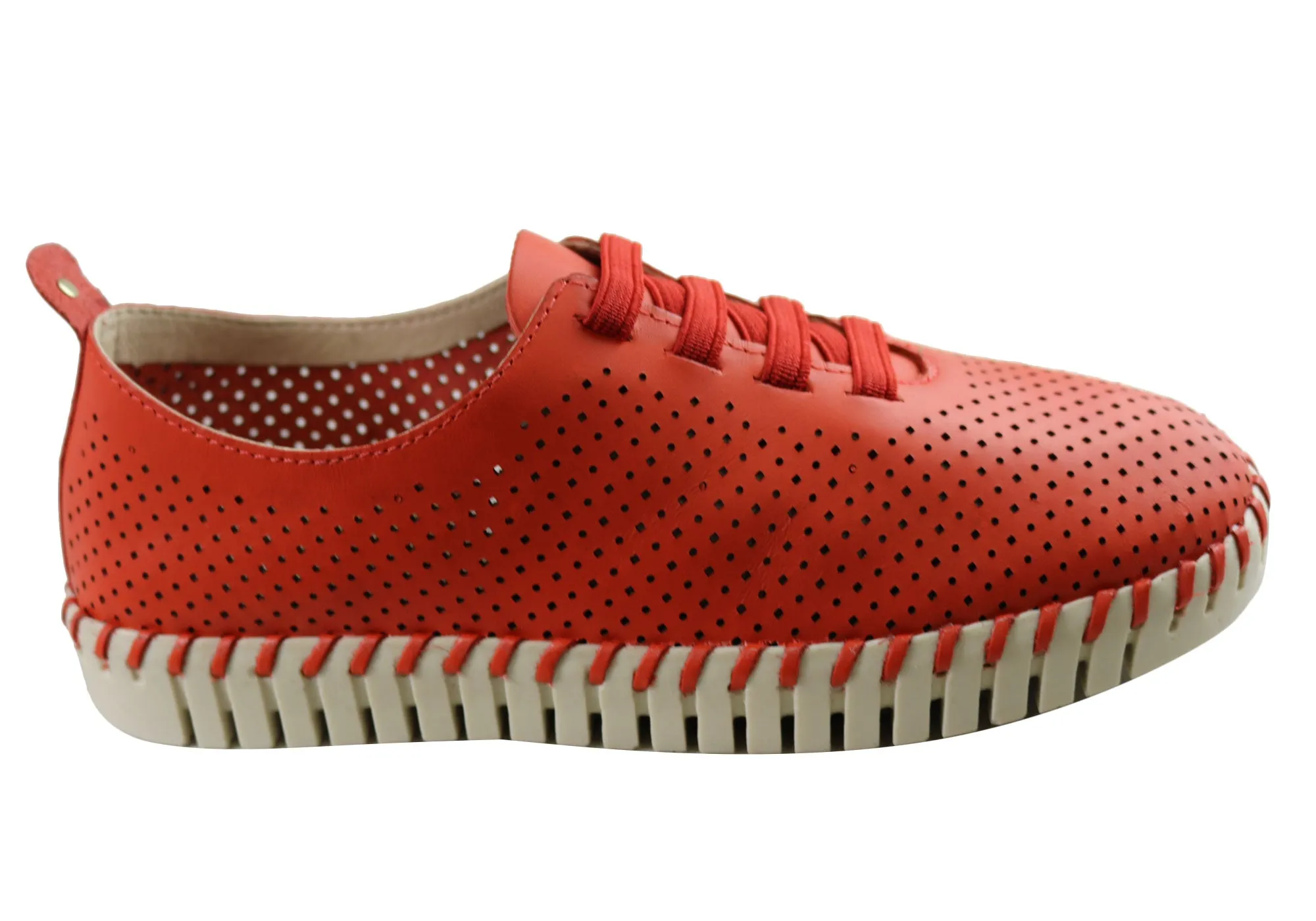 Bottero Hollie Womens Comfortable Leather Casual Shoes Made In Brazil Stable Feel Minimal Texture