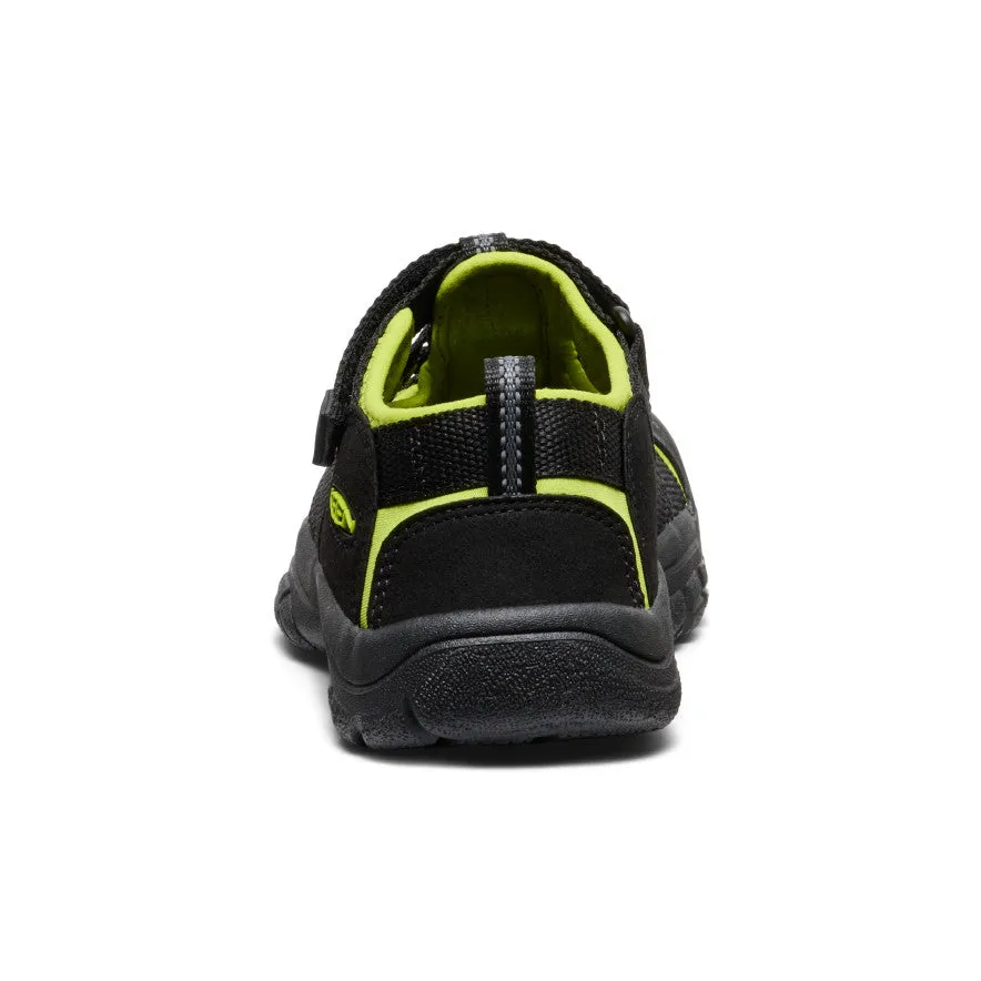 Big Kids' Newport H2  |  Black/Lime Green Weekend Style