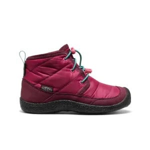 Comfort Lining Trail Runner Seamless Comfort City Walking Little Kids' Howser II Waterproof Chukka  |  Beaujolais/Pool Blue