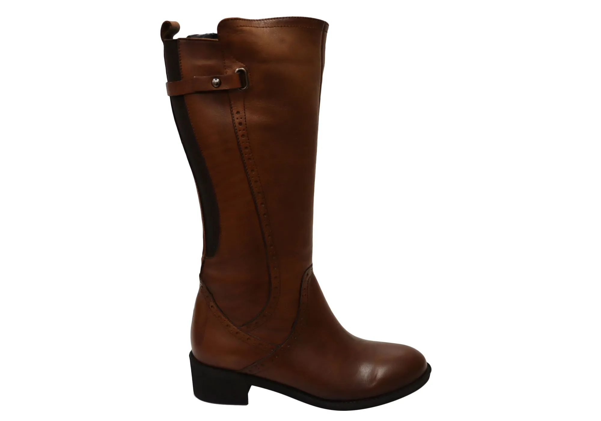 Weather Proof Orizonte Jovi Womens European Comfortable Leather Knee High Boots
