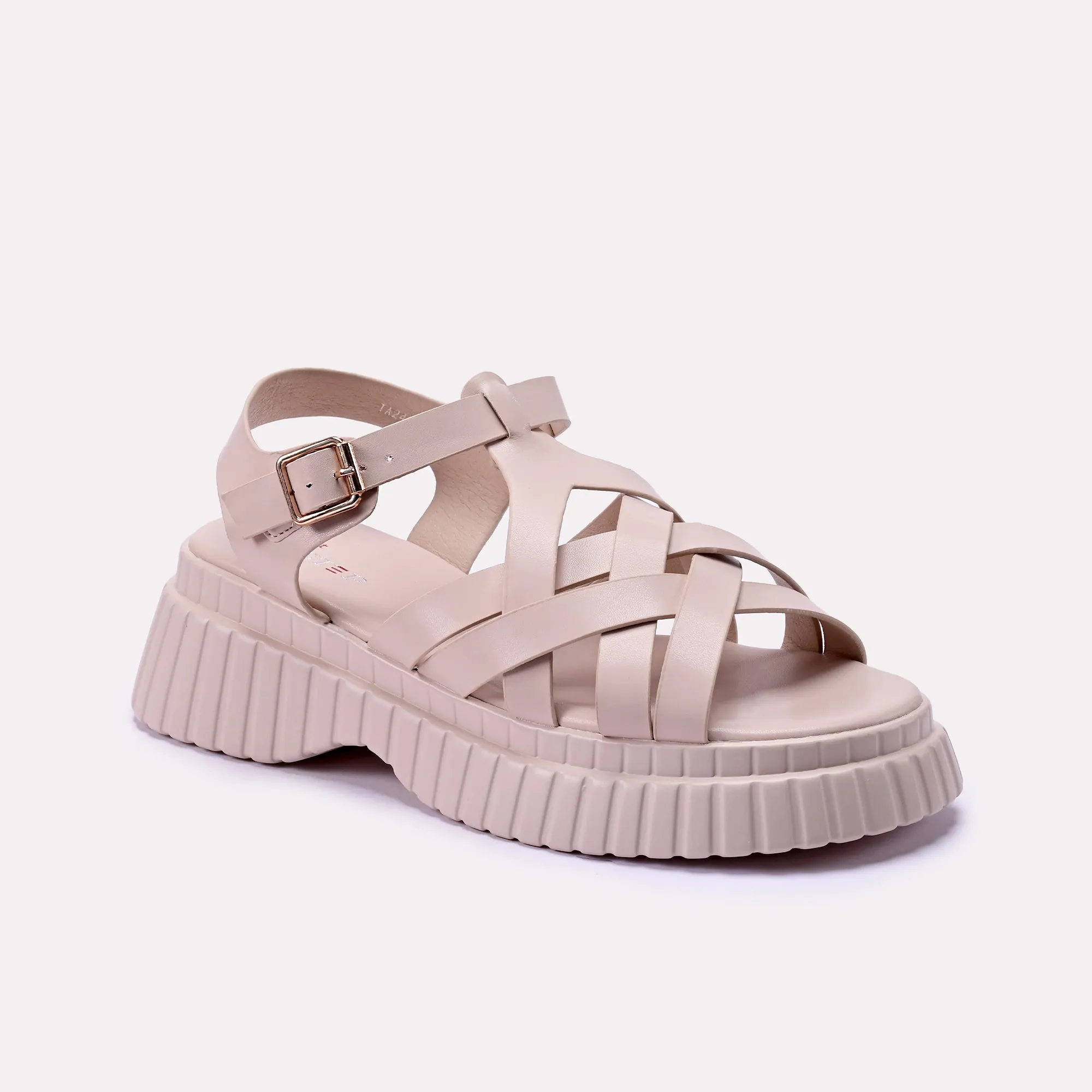Ventilated Mesh Cold Weather Fawn Casual Sandal 0421197
