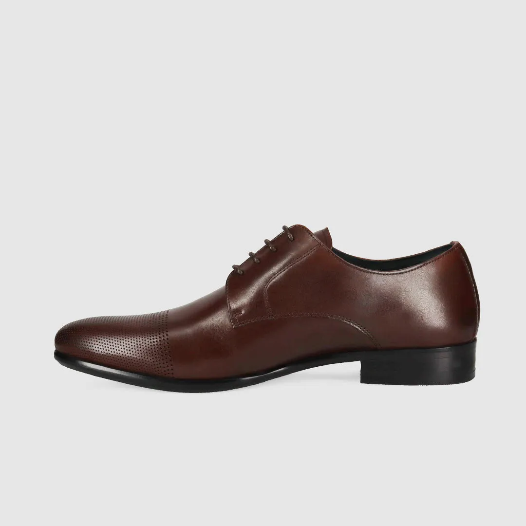 Spring Dress Shoes Dark Brown Wine Tasting