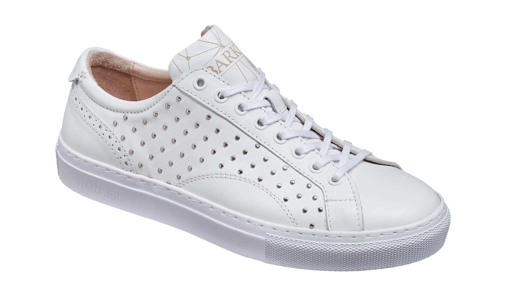 Isla - White Calf / Studs Core Fit Street Mode