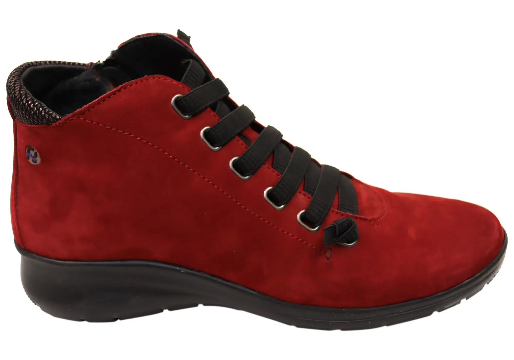 Breathable Work Commute Comfort Lining Comfort Seeker Flex & Go Cosmo Womens Comfort Leather Ankle Boots Made In Portugal