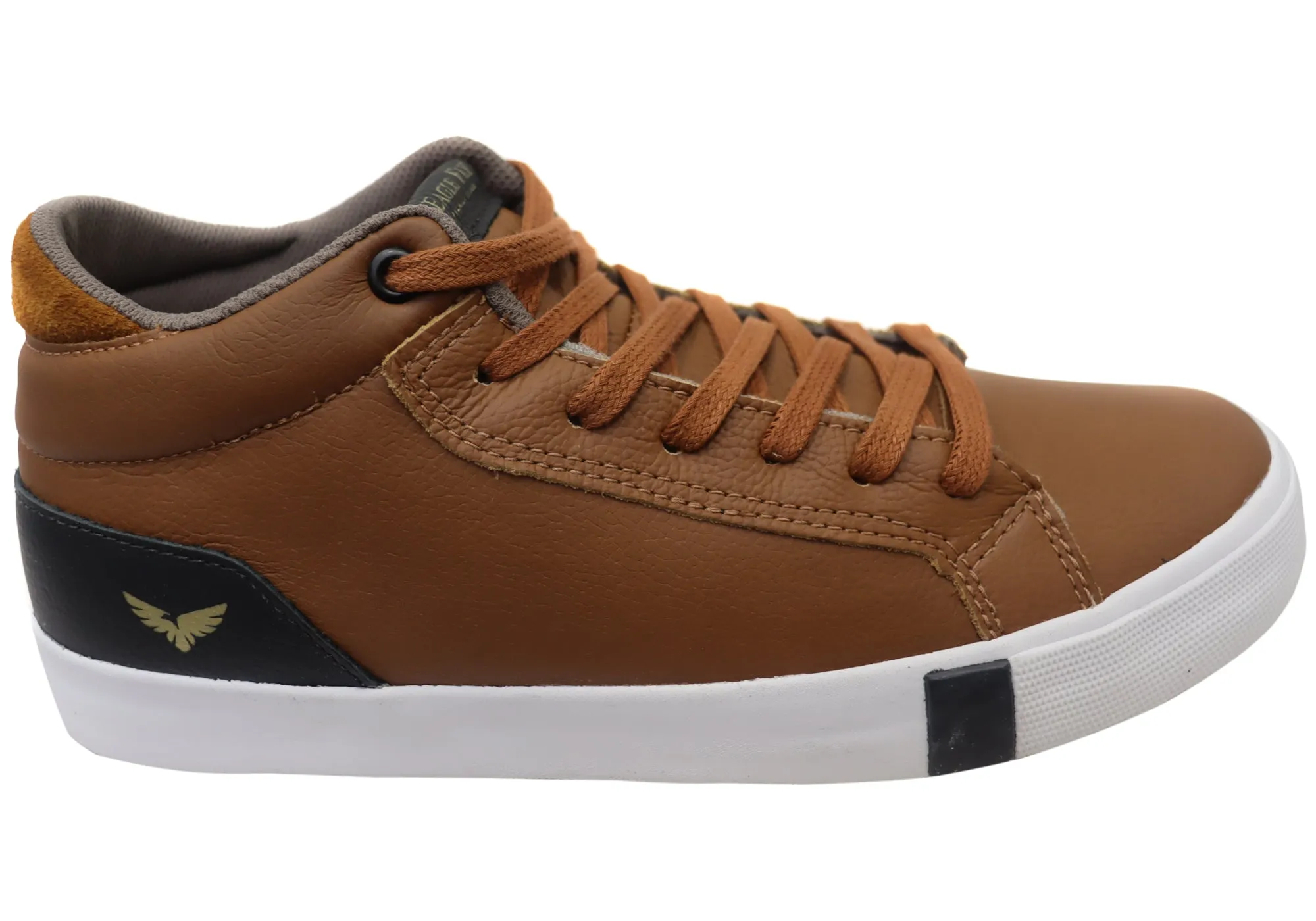 Breathable All Day Worker Eagle Fly Niko Mens Comfortable Lace Up Casual Boots Made In Brazil
