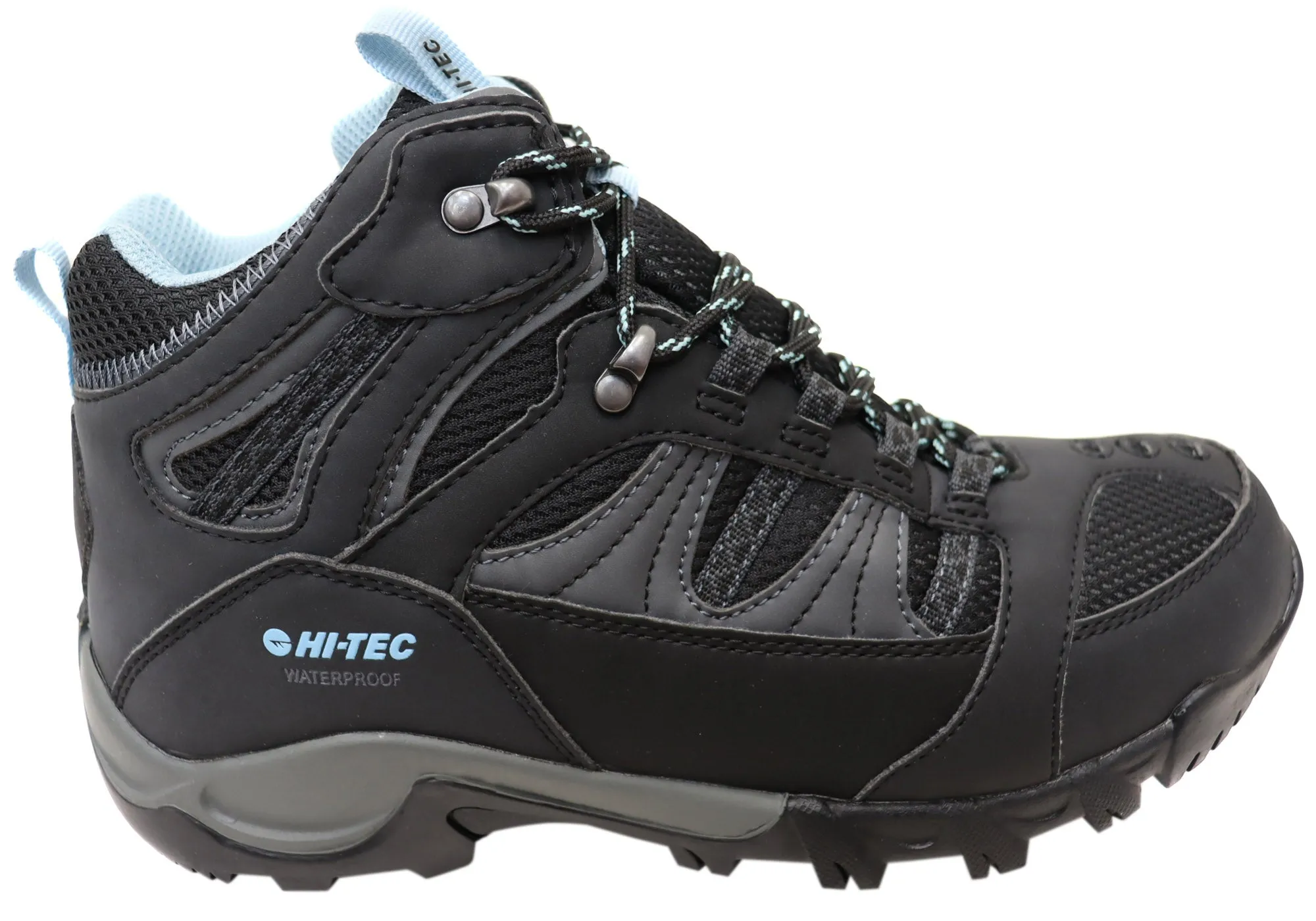 Elastic Band Tight Fit Hi Tec Womens Comfortable Bryce II Waterproof Hiking Boots