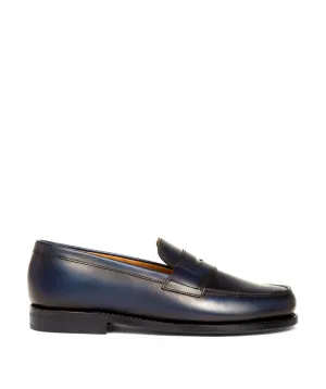 Embossed design Neutral Hue Mocassin COLLEGE 1986 Bleu