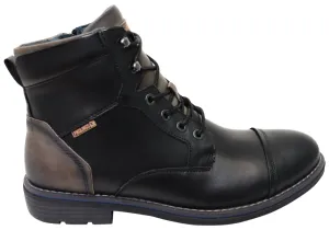 Slip Resistant All Day Wear Breathable Weekend Wanderer Pikolinos Mens York M2M-8170 Comfortable Leather Lace Up Boots