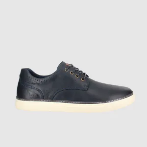 Regular Fit Mid Top Border Casual Shoes Navy Comfort Boost