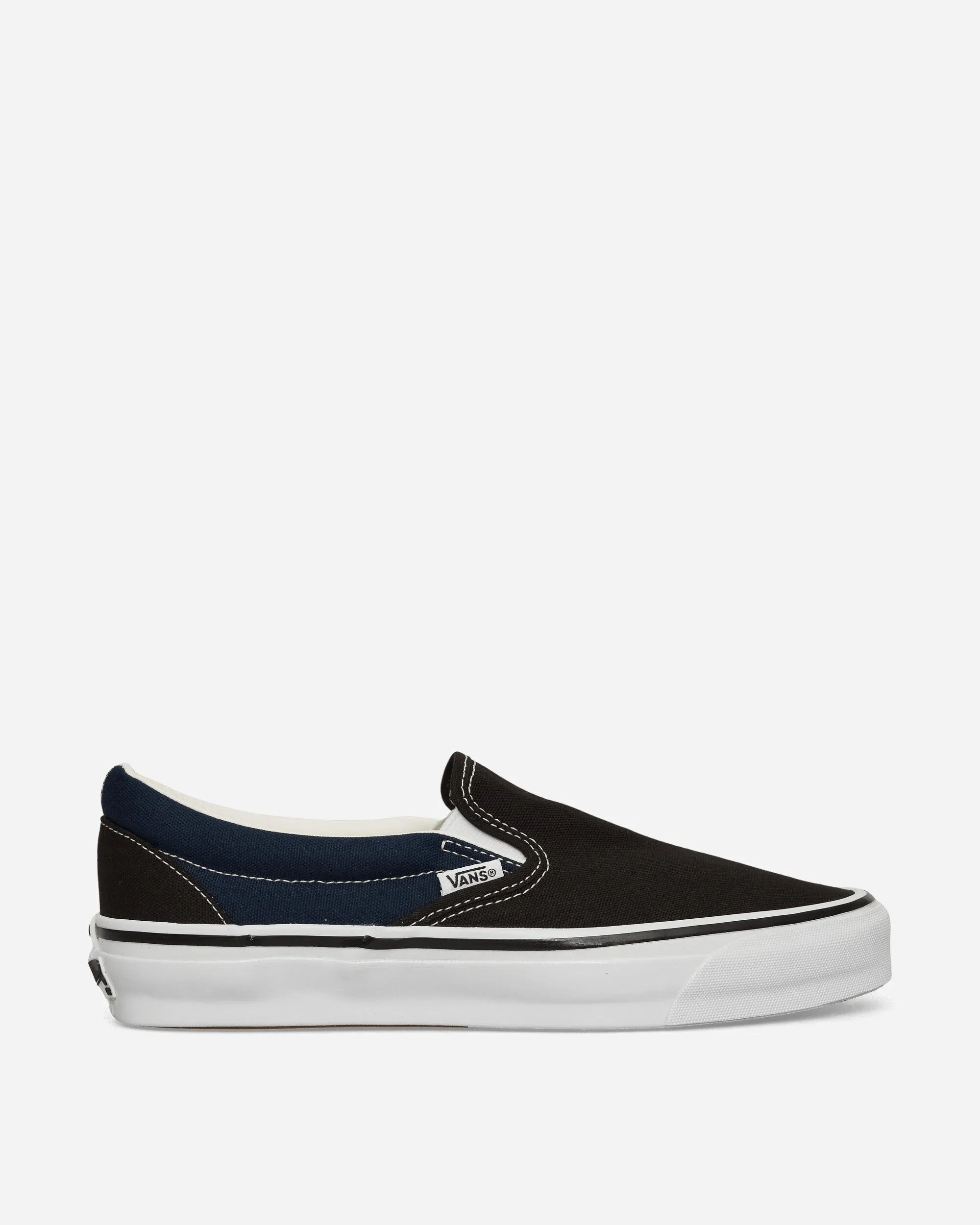 Engineered Garments Slip-On 98 Sneakers Black / Blue Comfort Cushion Street Glow
