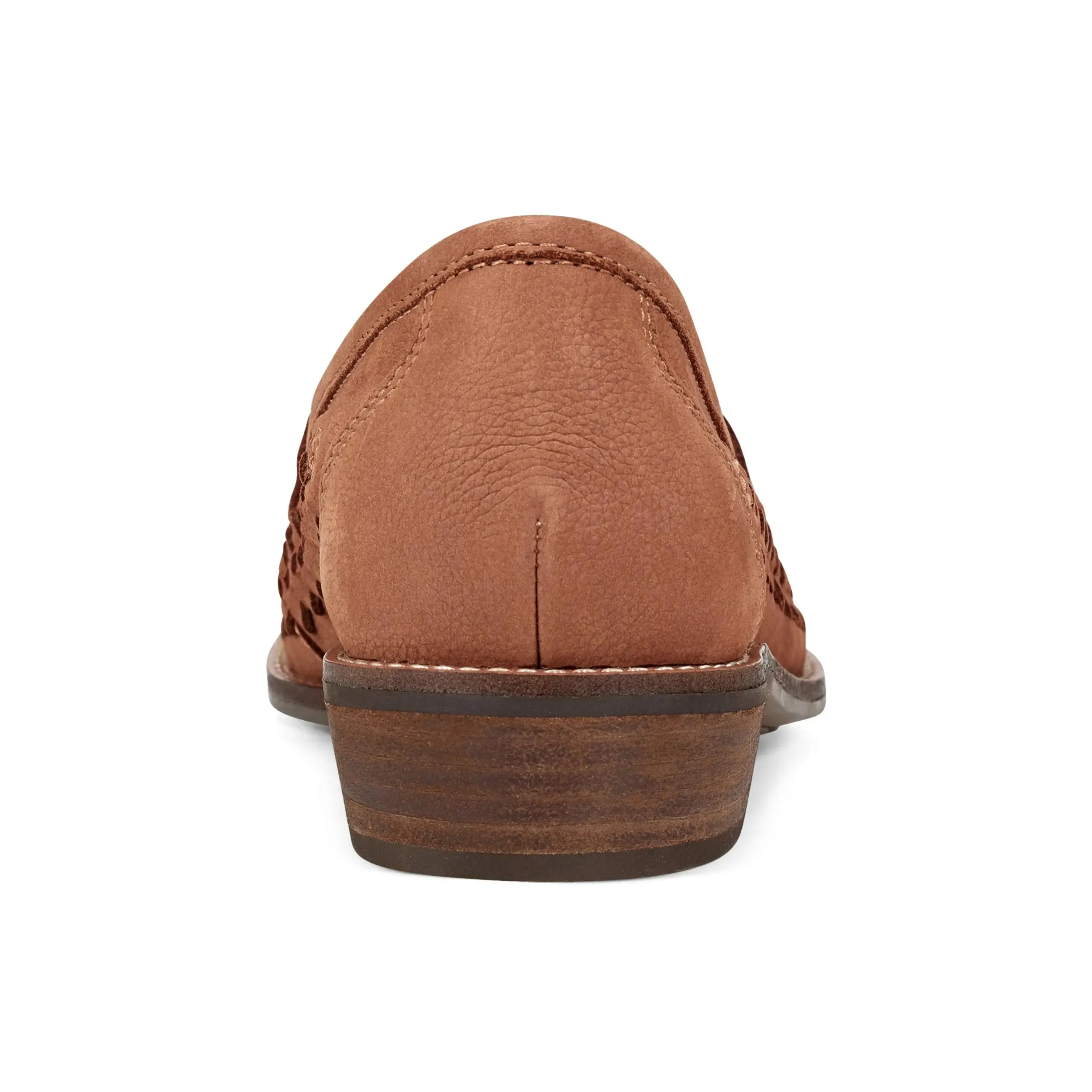 Ella Round Toe Slip-on Casual Flat Loafers Form Ease Buckle Fit