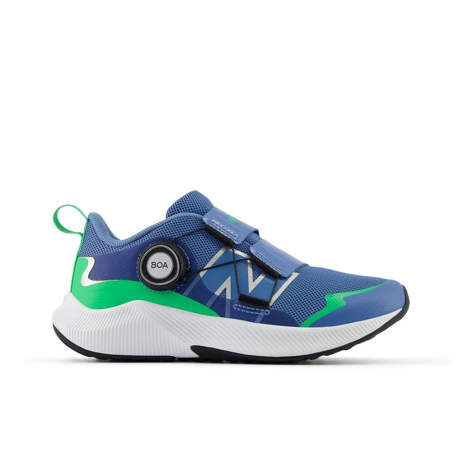 KID'S DYNASOFT REVEAL V4 BOA PRE-SCHOOL - BG4 BLUE LAGUNA/GREEN Leg Long