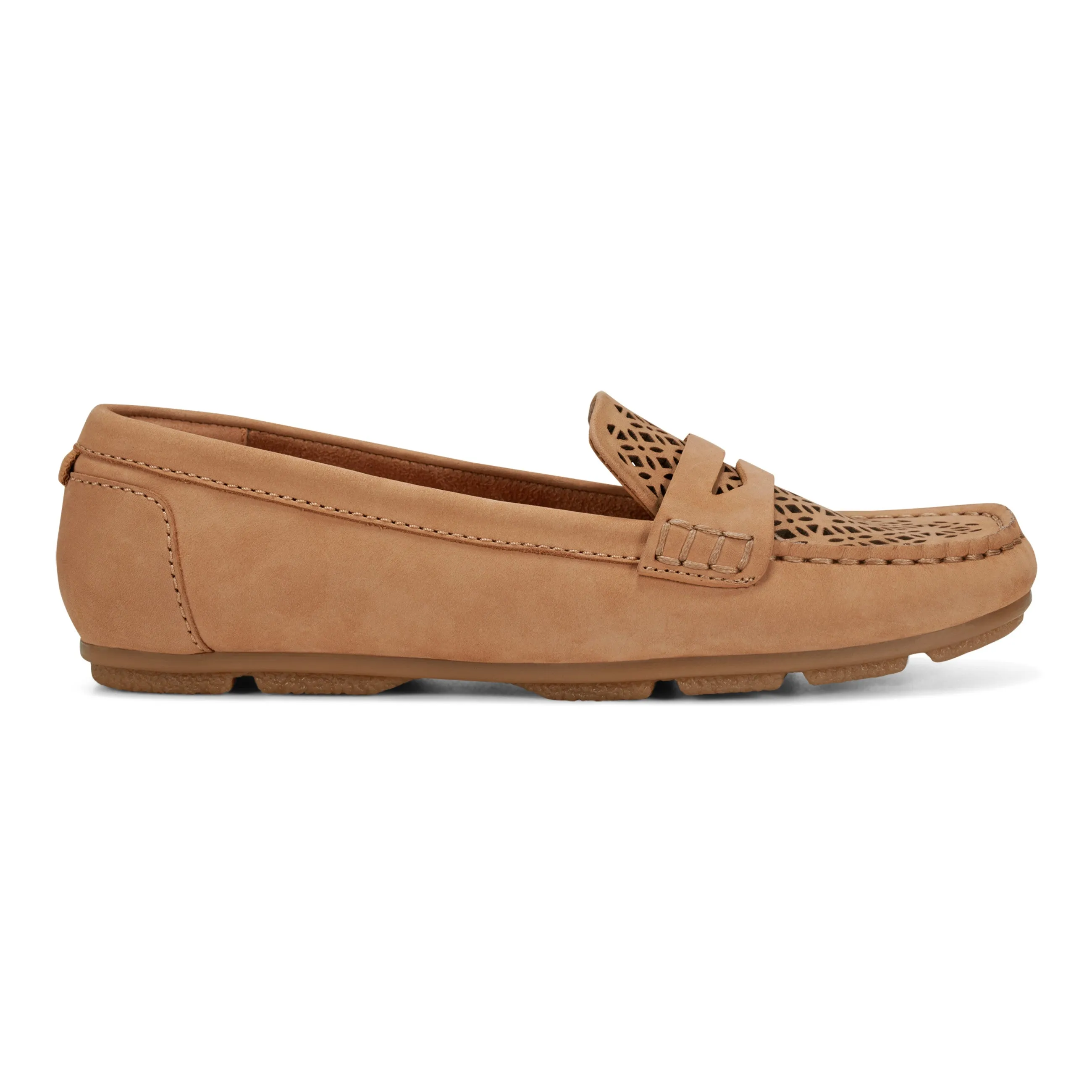 Korean Trend Lightweight Form Road Trip Remi Almond Toe Slip-on Casual Flat Loafers