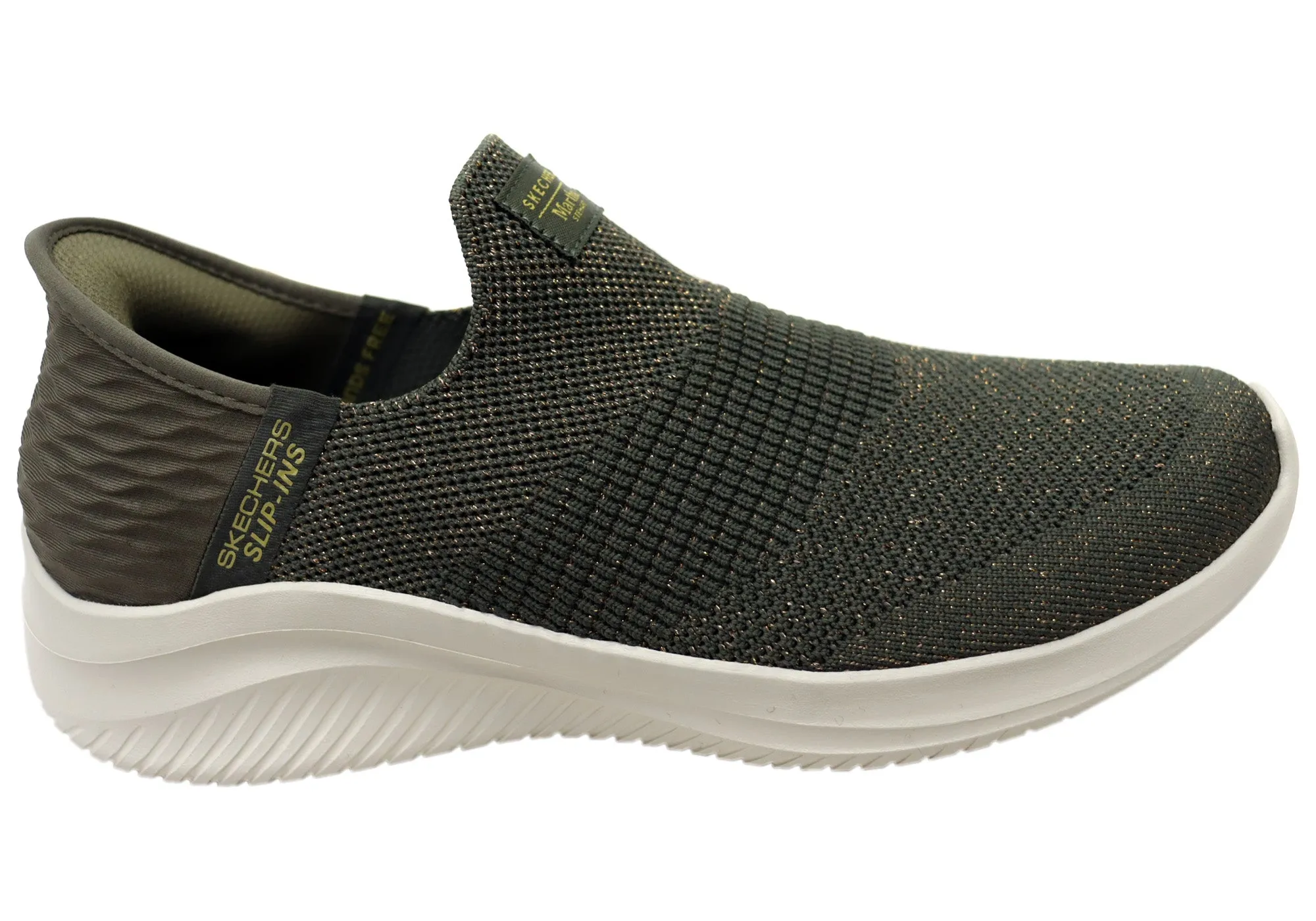Skechers Womens Martha Stewart Slip Ins Ultra Flex 3.0 Shoes Impact Dispersion Secure stability