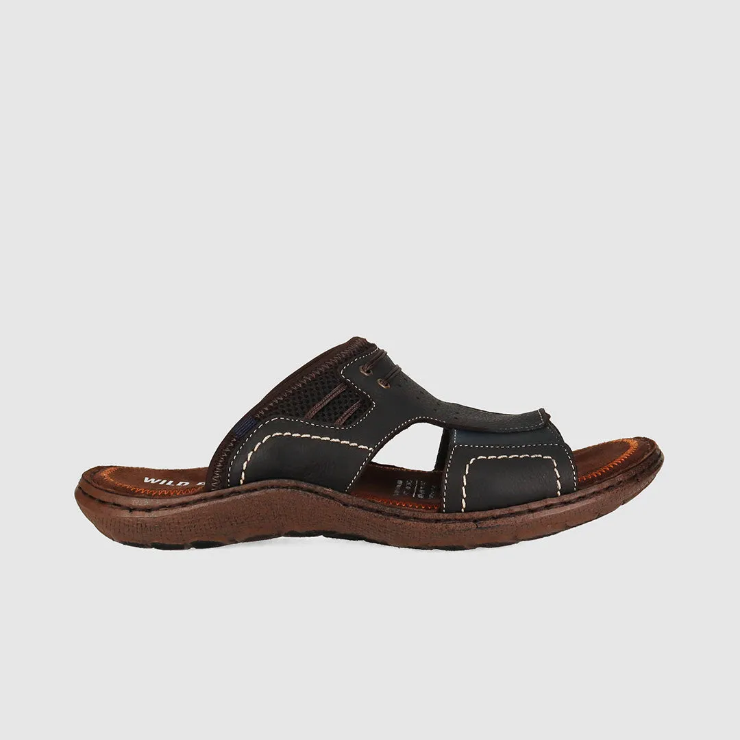 Adjustable band Non-slip Fit Port Sandals Dark Brown