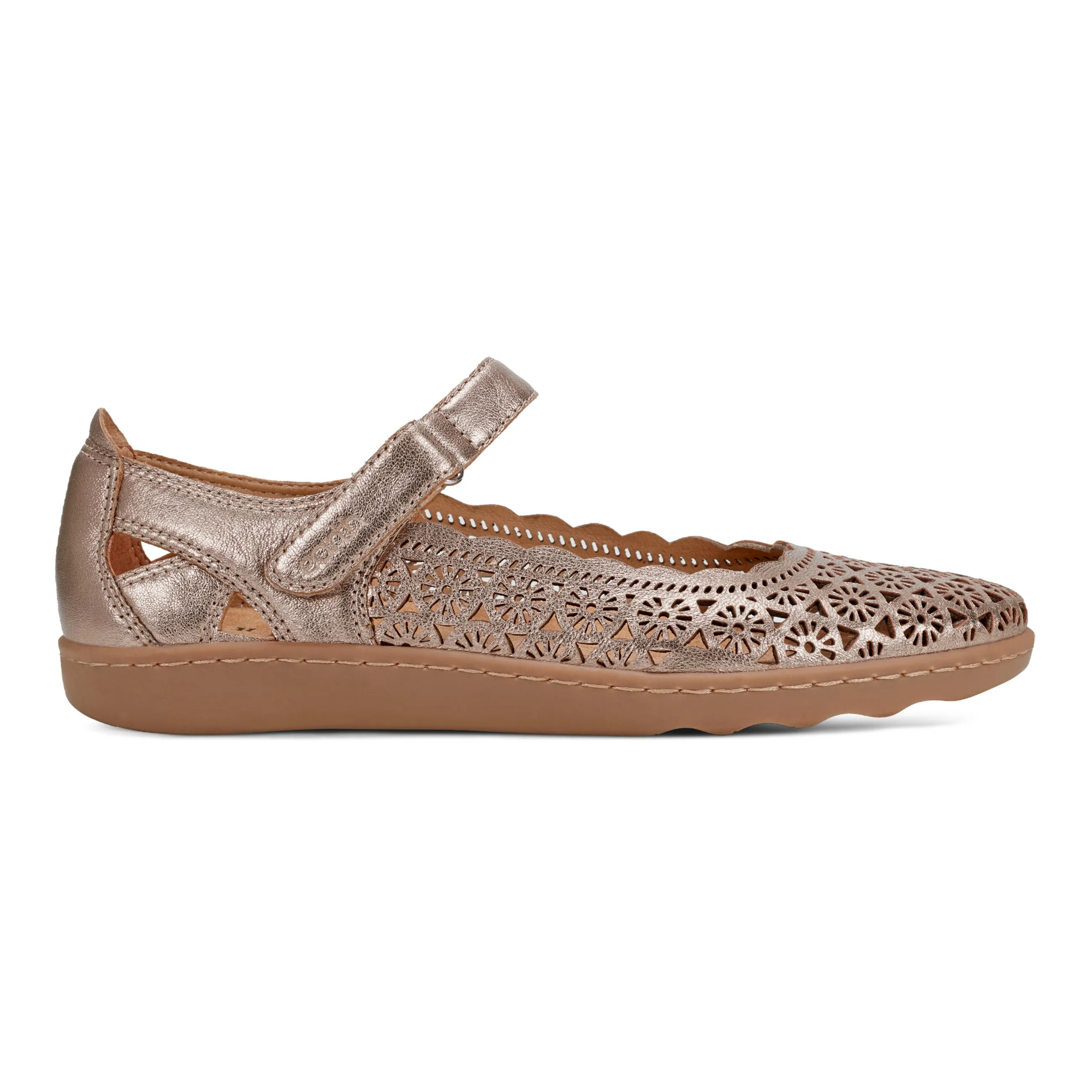 Teen Fun Lady Perforated Slip-On Ballet Flat