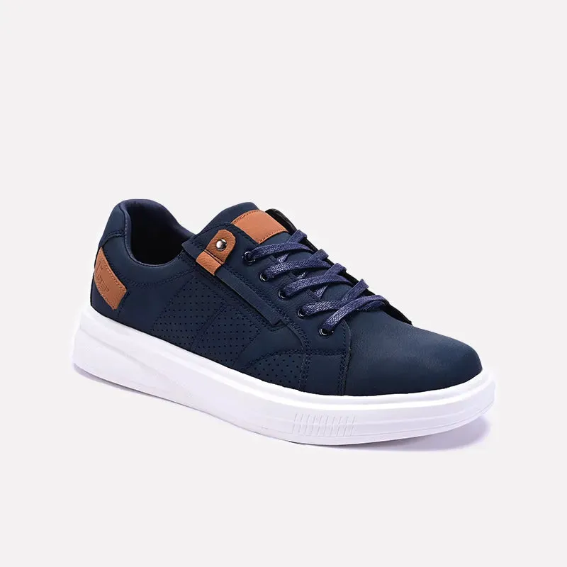 Indoor Training Elevated Comfort Blue Casual Sneakers 0120548