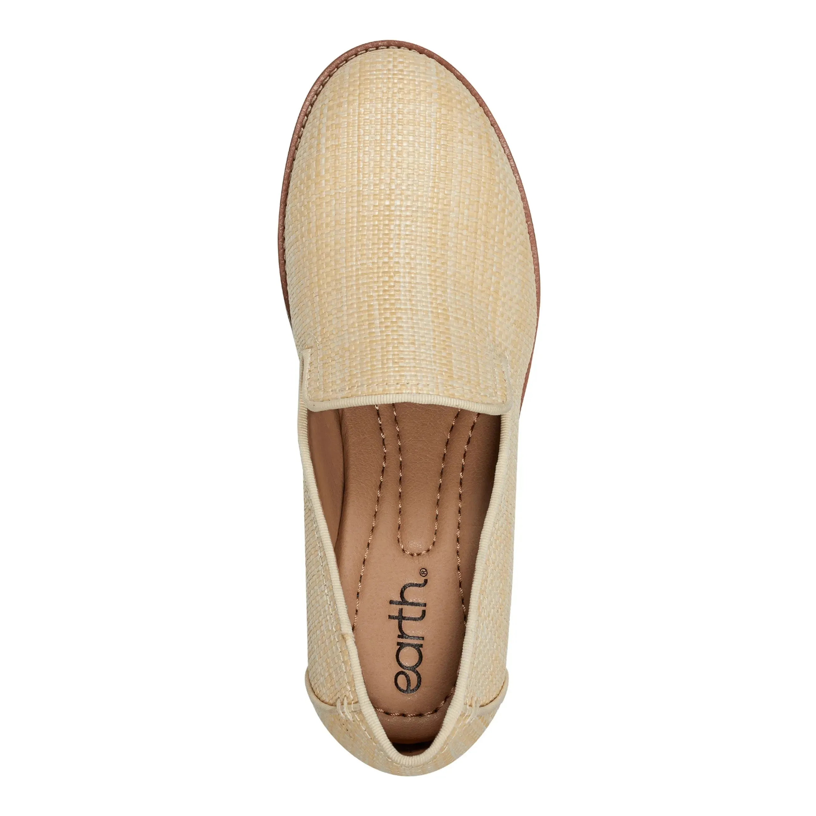Comfort Shank Edna Round Toe Casual Slip-on Flat Loafers