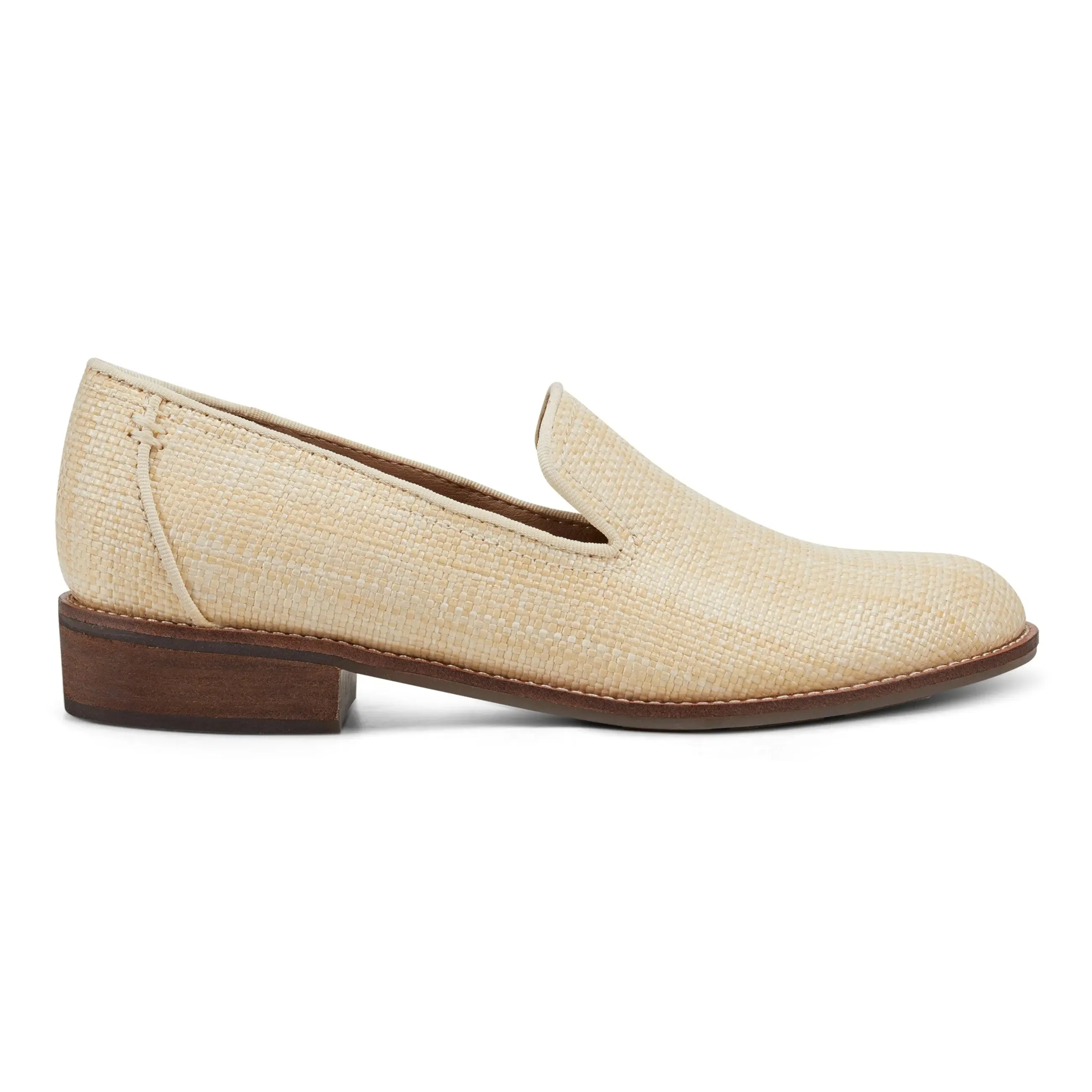 Soft Cushioning Business Mode Edna Round Toe Casual Slip-on Flat Loafers