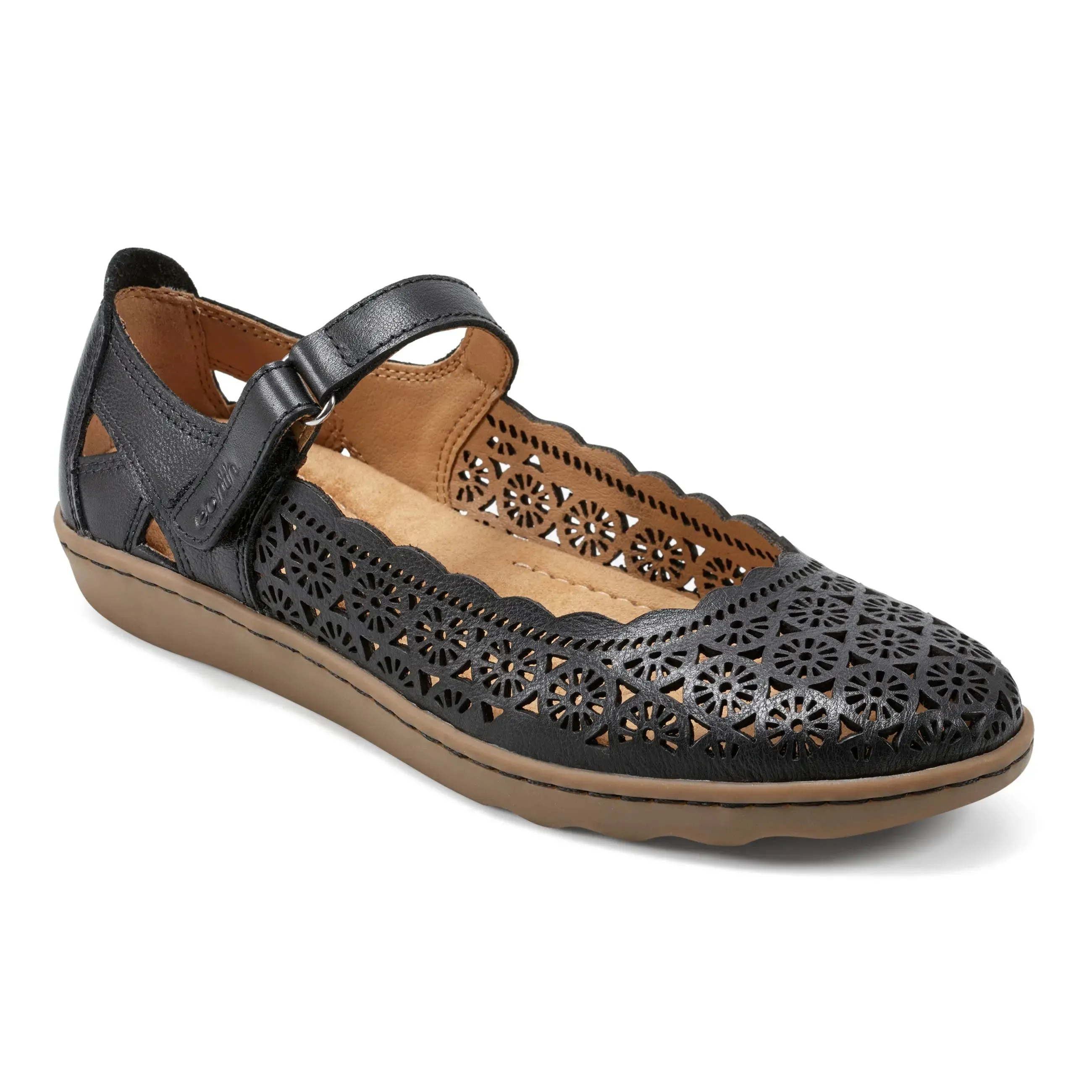Lady Perforated Slip-On Ballet Flat Angel Glow
