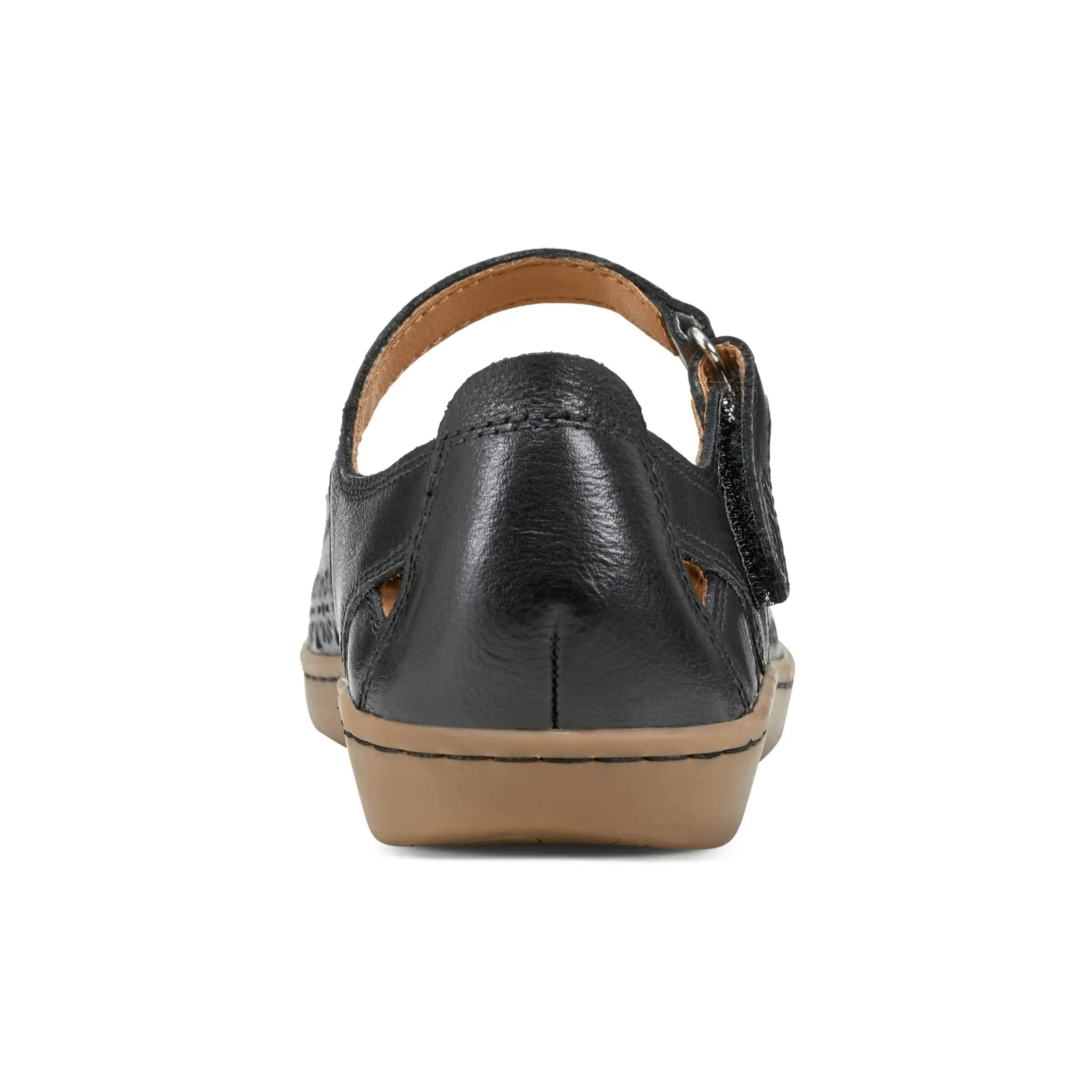 Lady Perforated Slip-On Ballet Flat Soft Material
