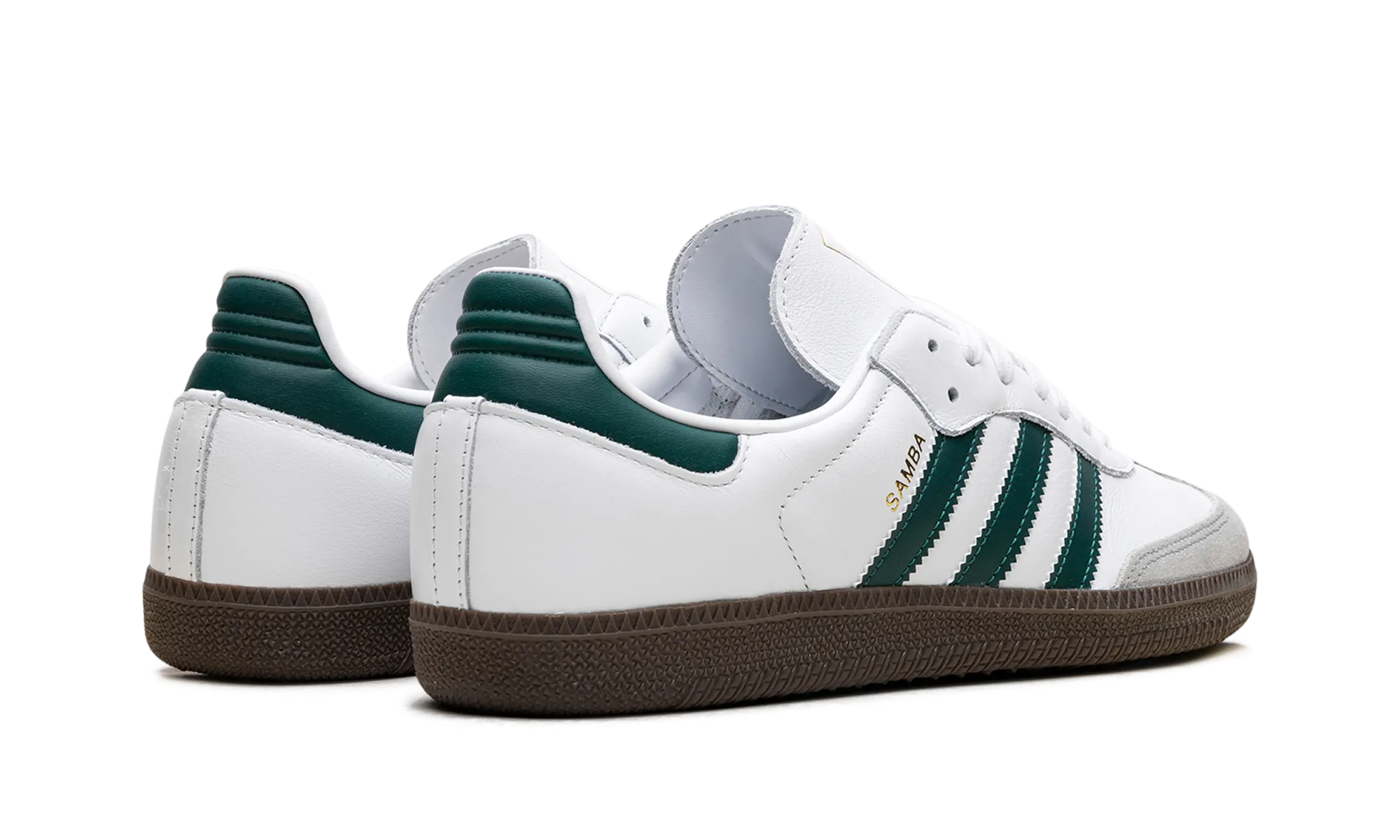 Samba OG "Cloud White Collegiate Green" Firm Lock