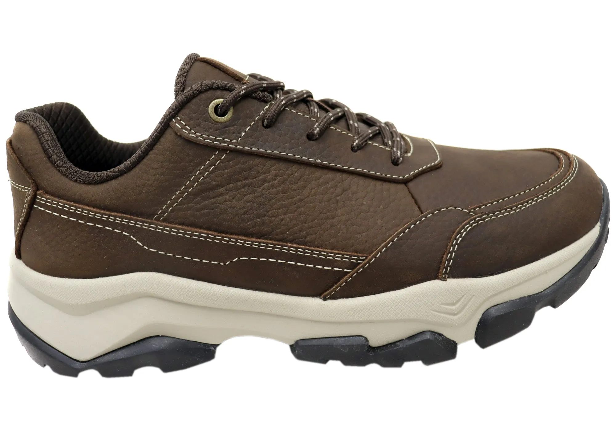 Casual Moves Rockport Eastern RO Mens Leather Comfortable Lace Up Shoes
