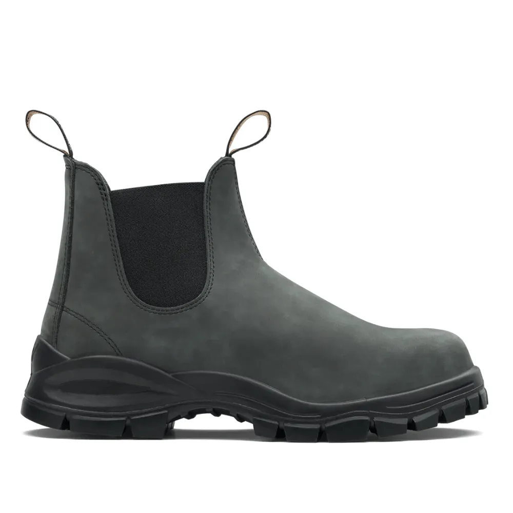 Style Base Blundstone Lug Boot - Rustic Black 2238