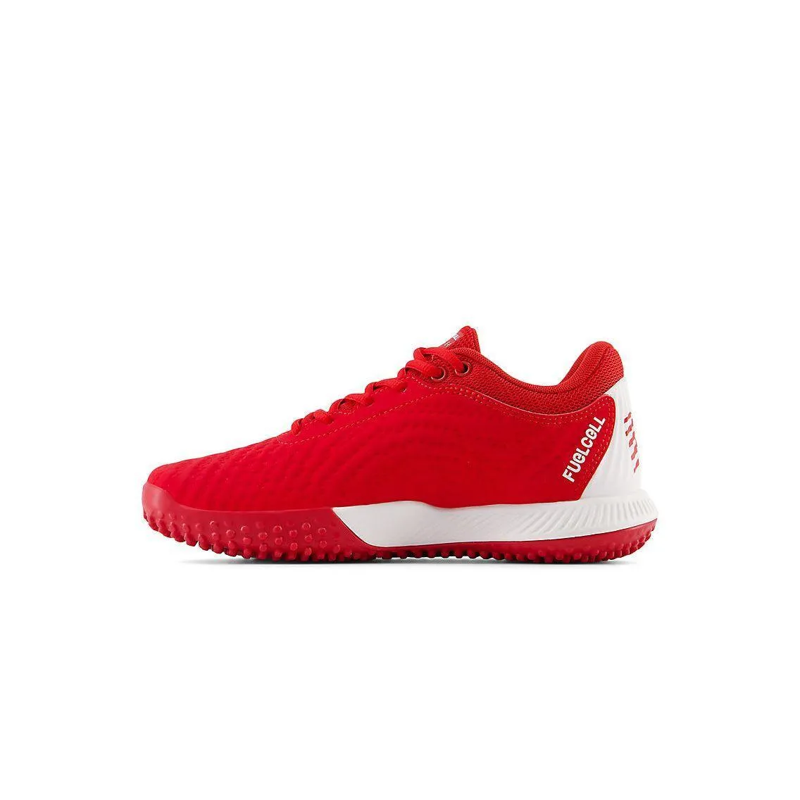New Balance Women's FuelCell FUSE v4 Turf Trainer Softball Shoes - Team Red/Optic White - STFUSER4 New York Ergonomic Travel Enthusiasts