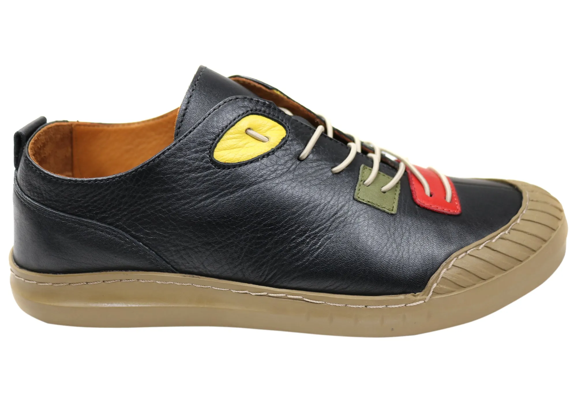 Home Style Orizonte Queenie Womens European Leather Comfortable Casual Shoes