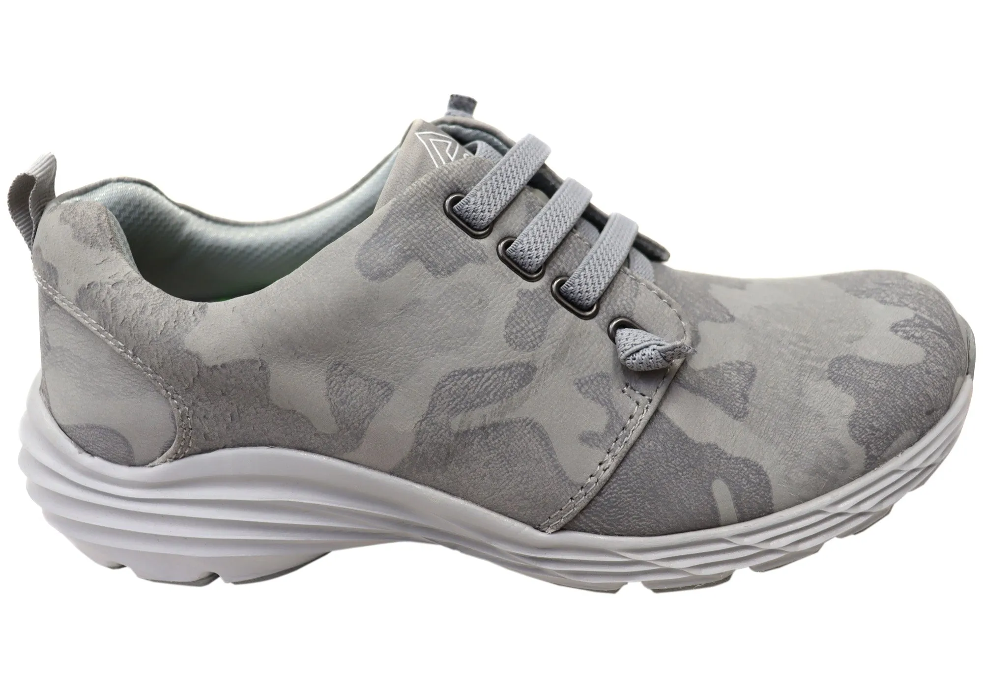 Daily Mood Align Velocity Womens Slip On Leather Comfortable Arch Support Shoes