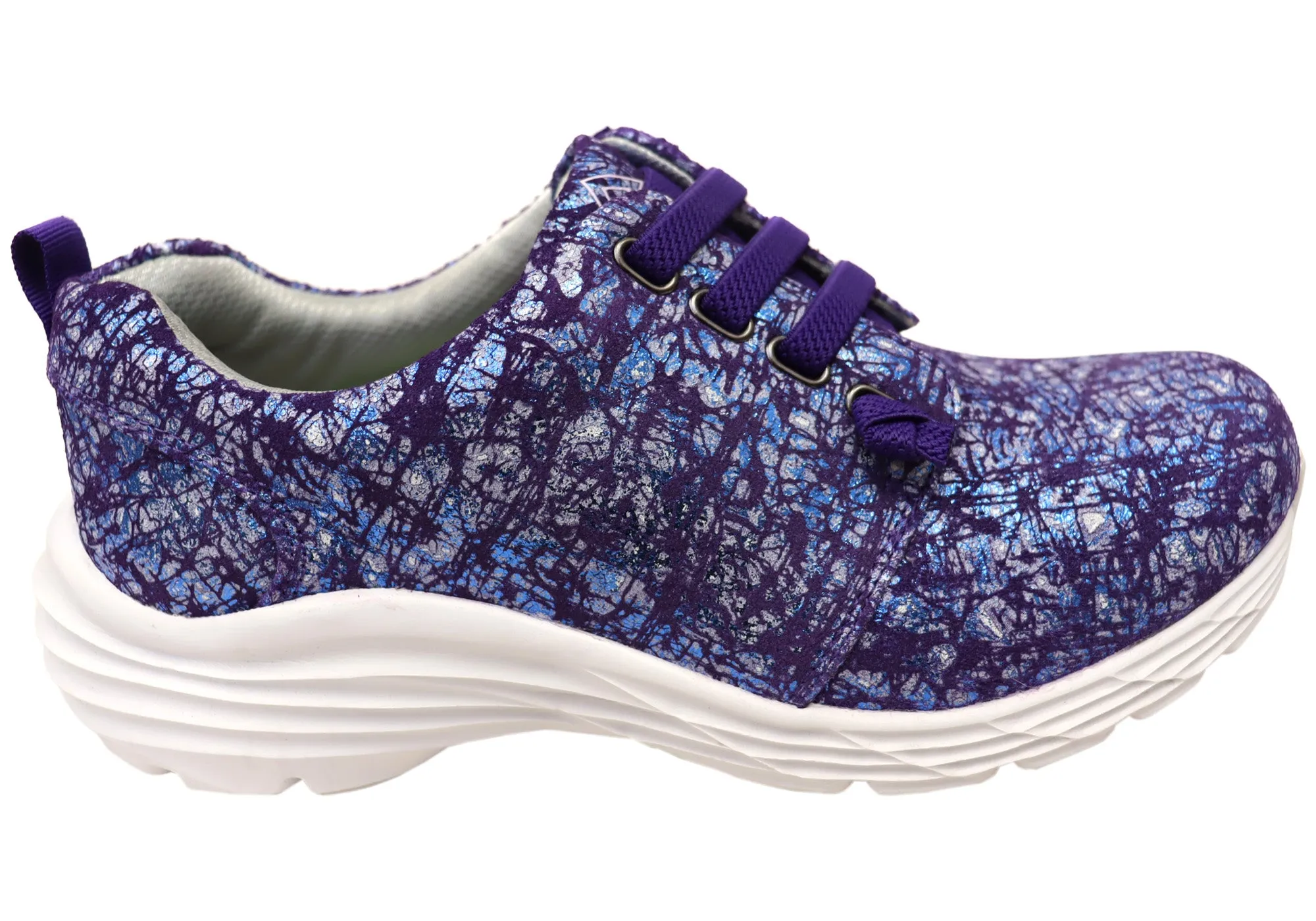 Align Velocity Womens Slip On Leather Comfortable Arch Support Shoes EVA sole SweatWicking
