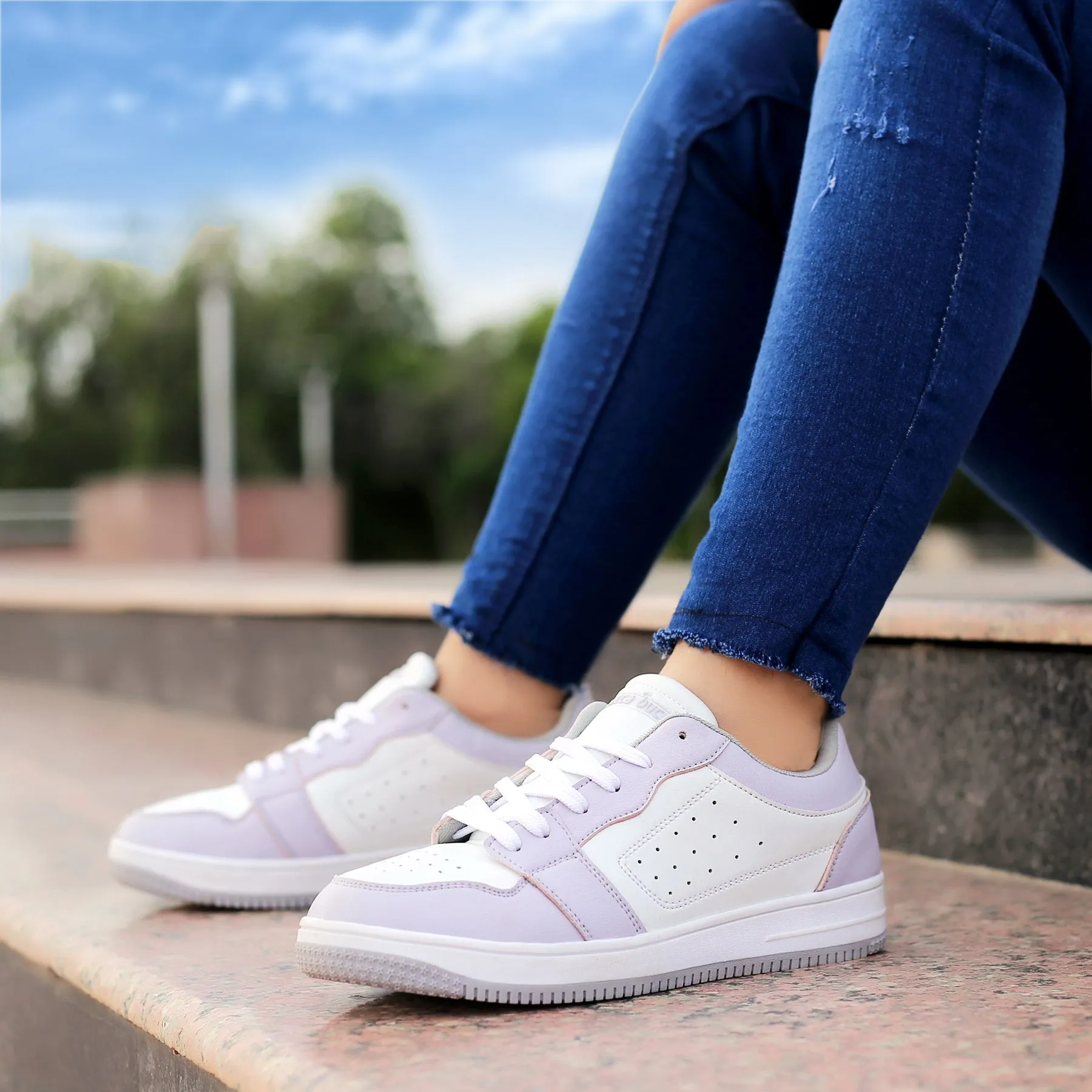 Comfort Shank Bacca Bucci SOPHIA Low-top Flat Sole Sneakers For Women