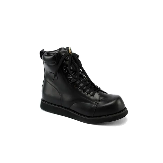 Mt. Emey 504 Black - Men's Supra-depth Boots Elasticated